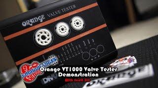 Orange VT1000 Valve Tester (Tube Tester) Demonstration by Scott Sill