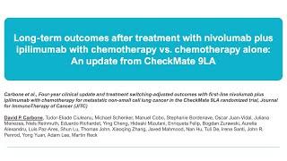 Four year update confirms durable clinical benefit from CheckMate 9LA in all PD-L1 subgroups