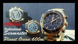 Omega в золотом или шикарный Planet Ocean 600M Master Chronometer Chronograph