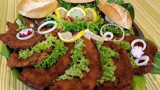 Куриный Шницель.Как правильно приготовить !