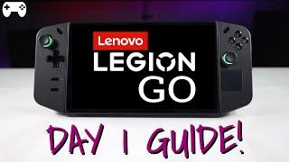 Legion Go: Everything you need to get started!