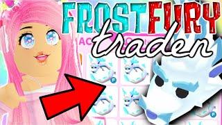 Ich TRADE nur FROST FURYS ️ in Adopt Me!  Winter Update ️ Roblox [DEUTSCH]