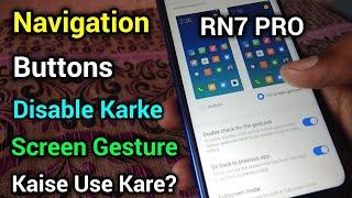 Redmi Note 7 Pro Me Full Screen Gesture Kaise Use Kare | How To Enable Full Screen Gesture RN7 Pro