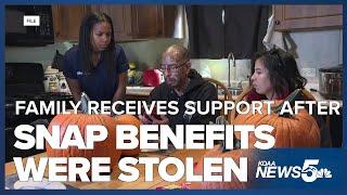 Southern Colorado family recieves outpouring of support after SNAP benefits stolen