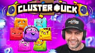 MY FRIEND TOLD ME TO TRY THIS NEW SLOT.. & it was a CLUSTERUCK!! (Bonus Buys)