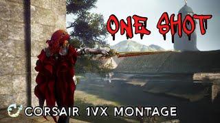 BDO PVP - Corsair Awakening FULL 1vX Montage | One Shot