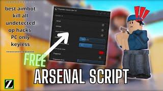 Roblox BEST Arsenal script (byfron bypass) op hacks