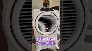 Noise Level in Symphony Sumo 115XL #techrx #DessertAirCooler #DessertCooler