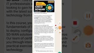 Cisco SDWAN New Batch Announcement - Enroll now for Free Live Master Class #sdwan #GuiNet
