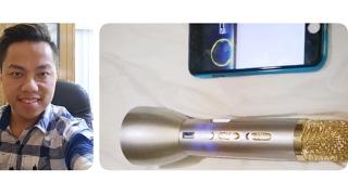 K088 Bluetooth Microphone UNBOX & REVIEW - Karaoke Mic With Speaker