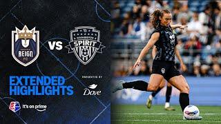 Seattle Reign vs. Washington Spirit | NWSL Extended Highlights | 5/23/25 | Prime Video