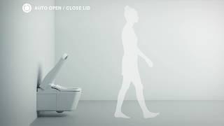 TOTO WASHLET: Self-opening and -closing Toilet Lid