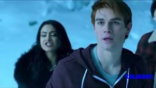 Ривердейл, Шерил провалилась под воду. Riverdale, Cheryl fell under the water