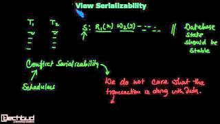 Why view seriazability ? | Transaction Management