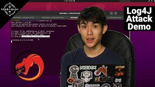 How Hackers Exploit Log4J to Get a Reverse Shell (Ghidra Log4Shell Demo) | HakByte