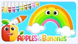 Apples and Bananas Kids Fun Learning App, Cartoon Games with Stories and Puzzles