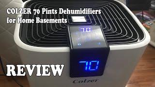 Colzer 70 Pint Dehumidifier - Review 2021