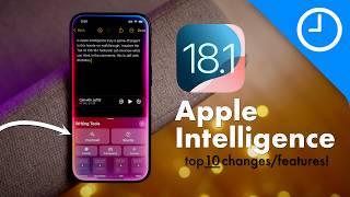 iOS 18.1 | Apple Intelligence Review - Top 10 Features!