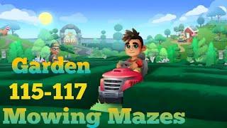 Mowing Mazes Winter Event Garden 115-117 By Protostar Gameplays Walkthrough android ios