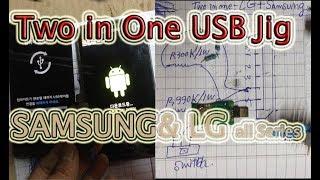 How to Make USB Jig TWO in ONE for SAMSUNG&LG vídeo full step,Make USB Jig for Download Mode Android