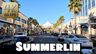 Driving Around Summerlin, Nevada in 4k Video