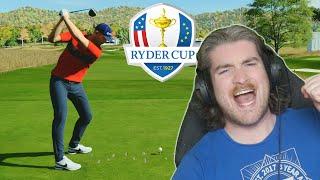 EPIC FIRST RYDER CUP MATCH - Alt Shot Match 1 | PGA TOUR 2K23 Gameplay