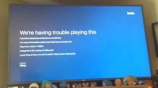 Hulu error P-TS207