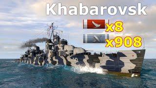 World of WarShips Khabarovsk - 8 Kills 297K Damage