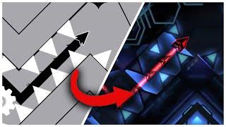 How hard is Sonic Wave Infinity? Layout vs With Decor | Geometry Dash
