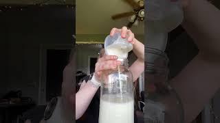 PUMP & POUR #pumping #breastfeeding #babygear