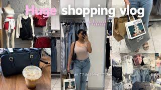 Huge Shopping Vlog + HAUL |coffee, clothes, sister date