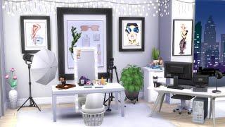 BEAUTY GURU FASHION INFLUENCER APARTMENT SIMS 4 |NO CC| Sims 4 Stop Motion Build