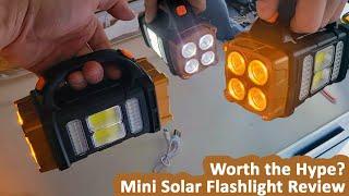 Worth the Hype? Mini Tent Light Solar Flashlight for Camping and Hiking and Emergencies