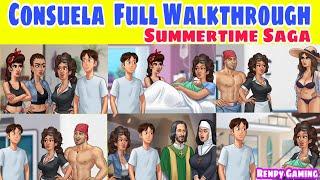 Consuela Full Walkthrough Summertime Saga 0.20.1 || Consuela Complete Storyline