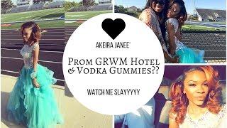 GRWM Prom 2k16 Hotel and Vodka Gummies