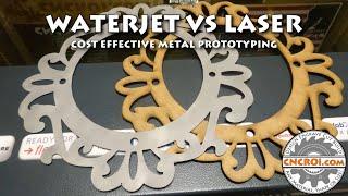 WATERJET VS LASER: Cost Effective Metal Prototyping