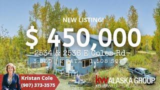 2534&2536 E Coles Rd, Wasilla, AK | Alaska Real Estate Properties