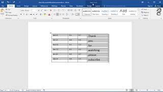 How to automatically adjust table columns to fit text in Word