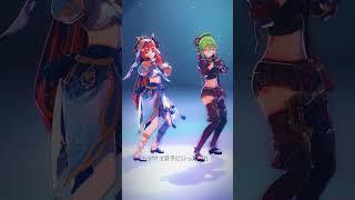 【 原神 MMD 】 ニィロウ / 久岐忍 【 Ⅲ 】 #shorts #ニィロウ #久岐忍 #原神 #iiichallenge