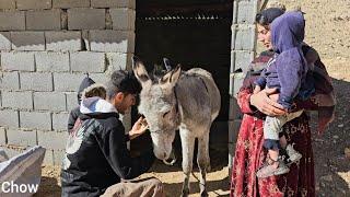 "Nomadic Couple in the Mountains: A Fisherman and His Family!"