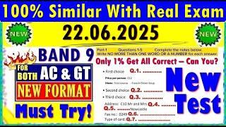 IELTS LISTENING PRACTICE TEST 2025 WITH ANSWERS | 22.06.2025