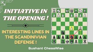 Lesson - 911 Initiative From The Opening ?   Scandinivian Defense 3 Bb5+ Nbd7 !?