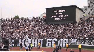 PARTIZAN - Proslava 26. titule sampiona