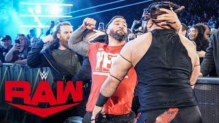 Sami Zayn and The Usos neutralize The Bloodline in a fierce brawl: Raw highlights, Nov.18, 2024