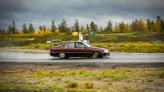 Opel omega A 2.6i drifting / makosa season ender hyvinkää