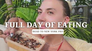 ROAD TO NEW YORK PRO #2 - Full day of eating