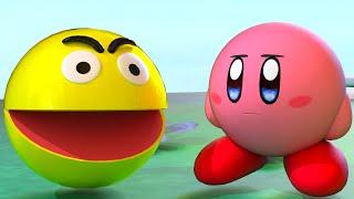 Pacman vs Kirby