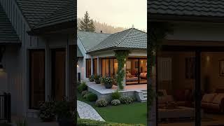Garden Home Peaceful house & relaxing countryside scene #nature #home #relax