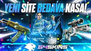 YENİ SİTE BEDAVA KASA - KENDİ KASANI OLUŞTUR KOMİSYON KAZAN - G4SKİNS PROMO CODE:FERO - CS2 CASE