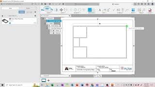 Practice Floor Plan Blueprint in Fusion 360